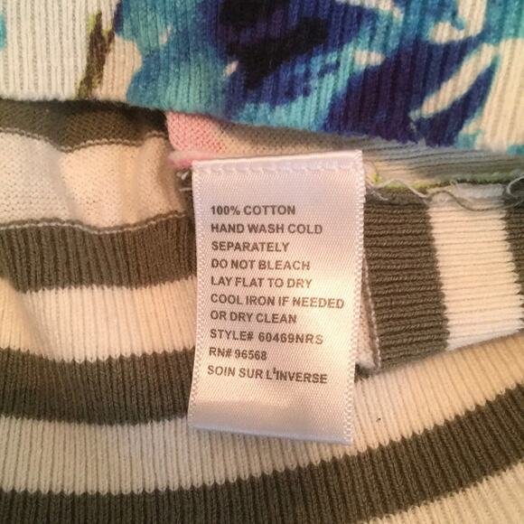 CHARLOTTE TARANTOLA ANTHRO Floral Cardigan Small - Picture 7 of 8